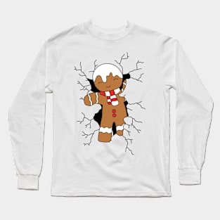 Gingerbread man Long Sleeve T-Shirt